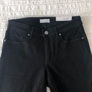 LOFT “Curvy Skinny” Black Jeans Size 28/6